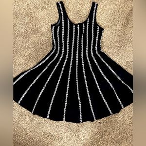 Beautiful Black and White BEBE Dress